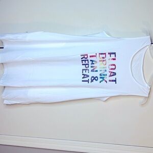 Pretty White summer dress thank top